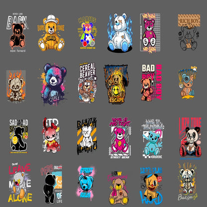 𝐄𝐧𝐬𝐞𝐦𝐛𝐥𝐞 𝐝𝐞 𝟑𝟔 𝐝𝐞𝐬𝐢𝐠𝐧𝐬 𝐃𝐓𝐅